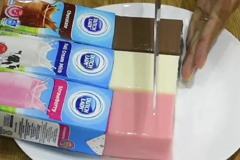 Puding Susu Kotak