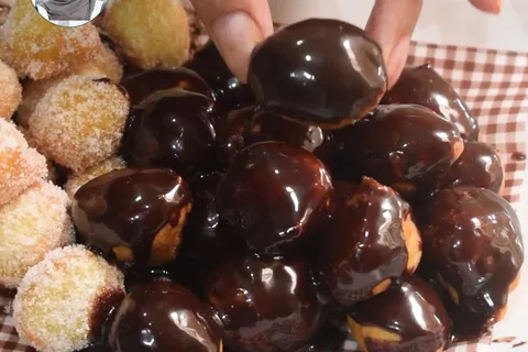Donat Dua Bahan