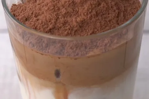 Dalgona Milo Dinosaur