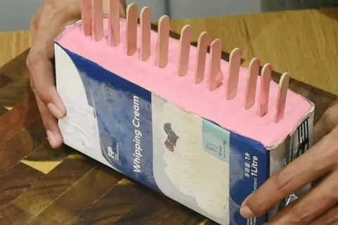 Aiskrim Potong Neapolitan