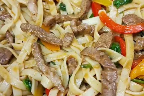 Lamb Black Pepper Pasta