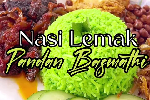 Nasi Lemak Pandan Basmati