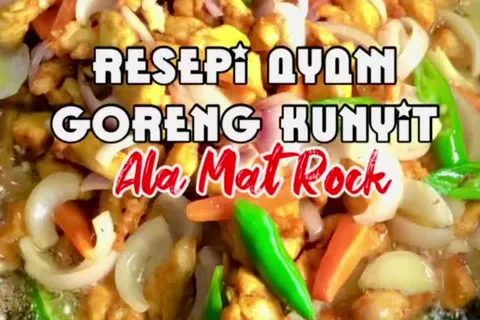 Ayam Goreng Kunyit Makrok