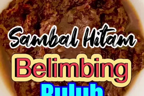 Sambal Hitam Belimbing Bulu
