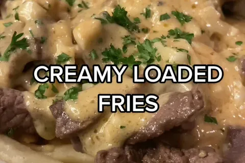 Creamy Loaded Fries
