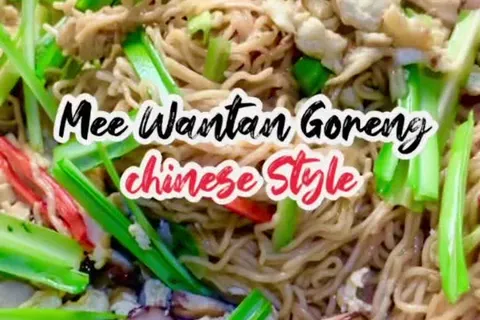 Mi Wantan Goreng