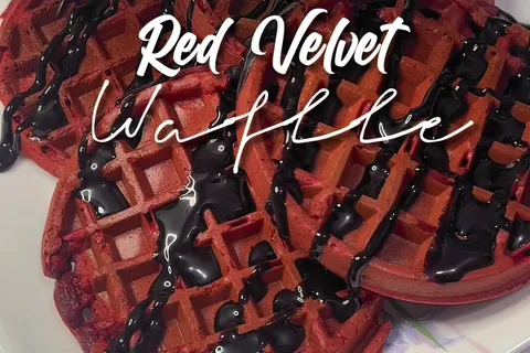 Red Velvet Waffle