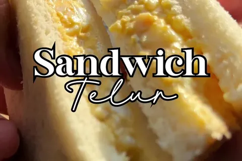 Sandwich Telur Mudah