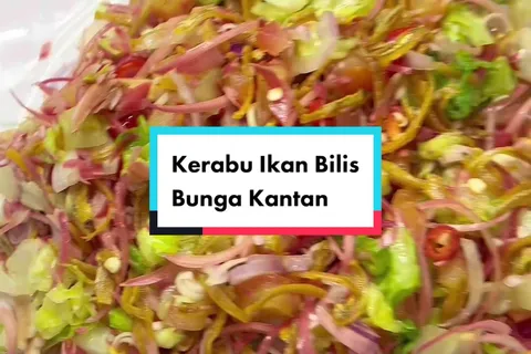 Kerabu Ikan Bunga Kantan