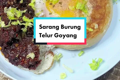 Roti Sarang Burung Telur