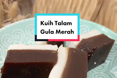 Kuih Talam Gula Merah
