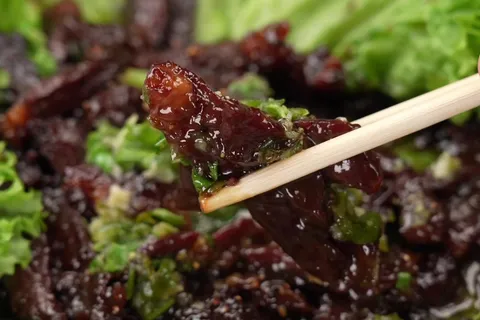 Daging Harimau Menangis Sos Thai