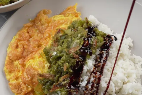 Sambal Hijau Bilis dan Telur Dadar