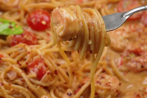 Creamy Tom Yum Pasta