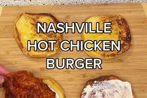 Burger Ayam Nashville Hot
