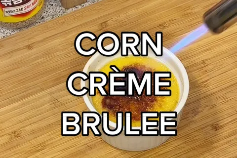 Corn Crème Brûlée