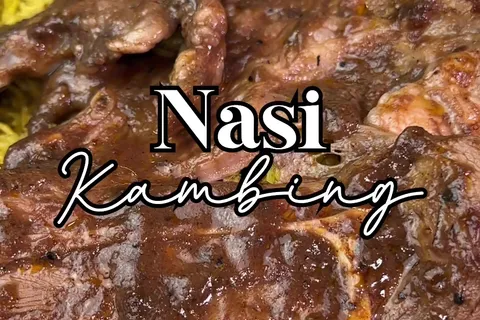 Nasi Arab Kambing 9 Minit