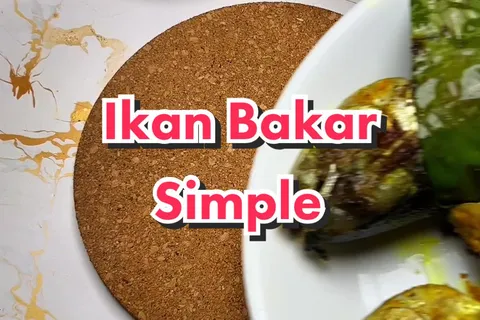 Ikan Bakar dengan Sos Kicap