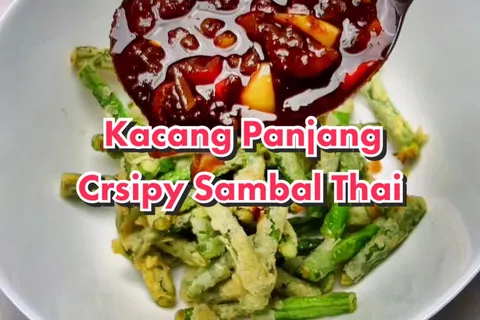Kacang Panjang Krispy Sambal Thai