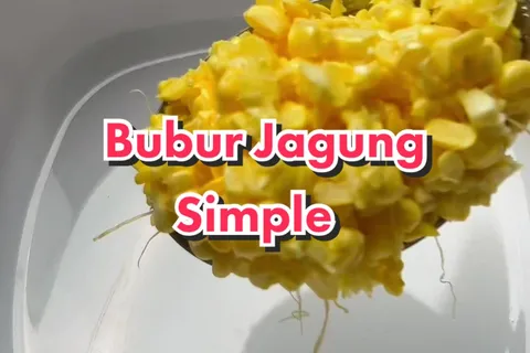 Bubur Jagung