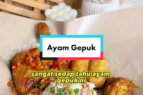 Ayam Gepuk Pedas Hembur