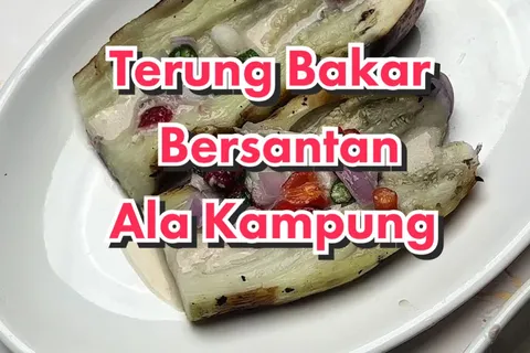 Terung Bakar Bersantan