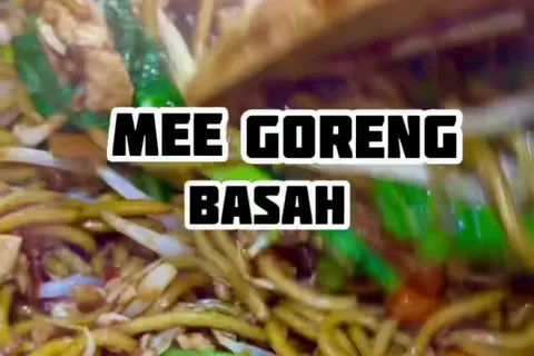 Mie Goreng Basah Simple
