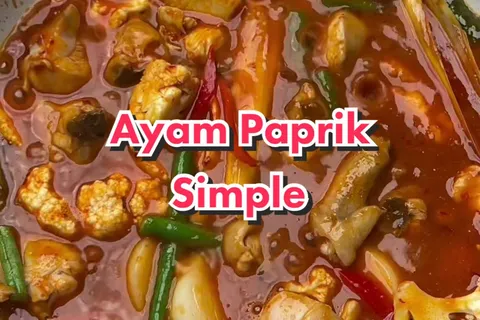 Ayam Paprika Simple
