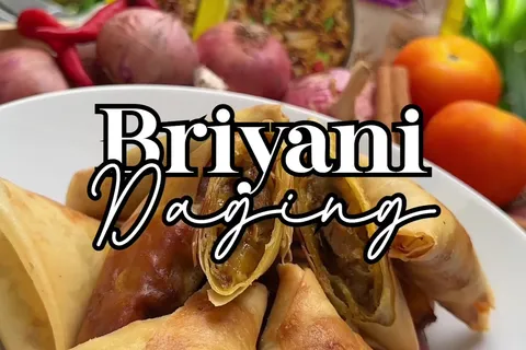 Biryani Daging Samosa