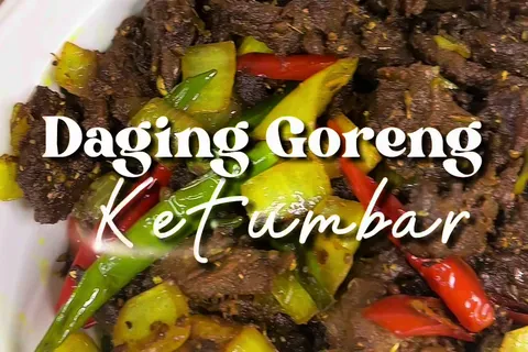 Daging Goreng Ketumbar