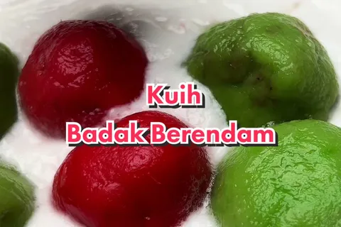 Kuih Badak Berendam