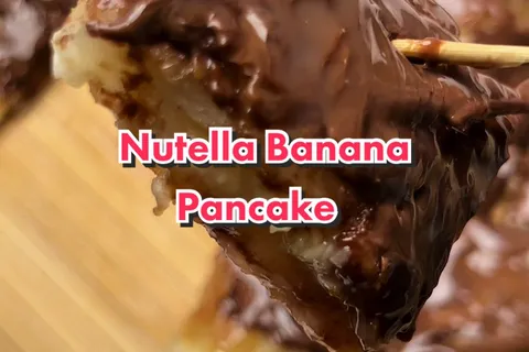 Nutella Banana Pancake