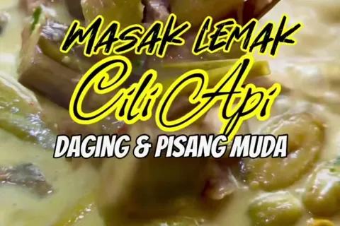 Masak Lemak Cili Api Daging