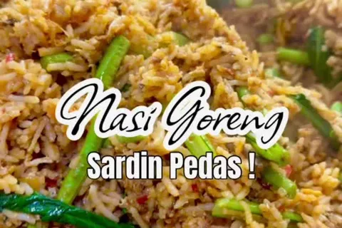 Nasi Goreng Sardin Pedas