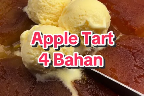 French Apple Tart Mudah