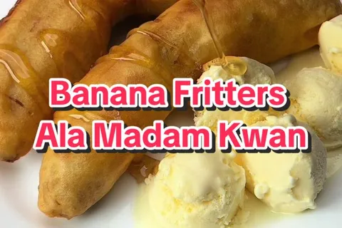 Pisang Goreng Aiskrim