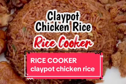 Claypot Chicken Rice Rice Cooker