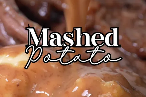 Mashed Potato Kambing Salad