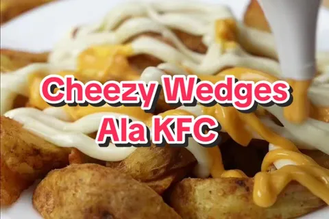 Cheesy Wedges Ala KFC