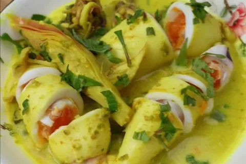 Sotong Masak Lemak Telur Masin