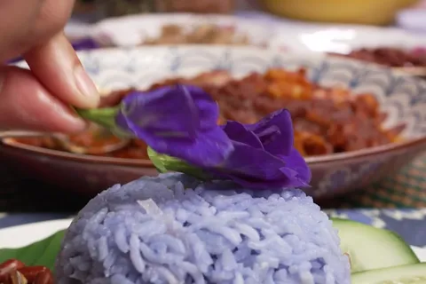 Nasi Lemak Bunga Telang