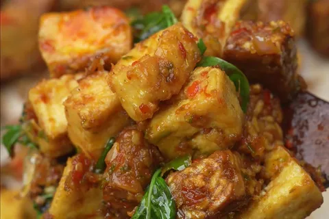 Tauhu Tempe Sambal Kering