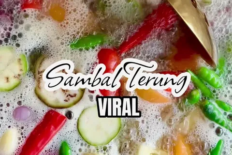 Sambal Terung Rebus