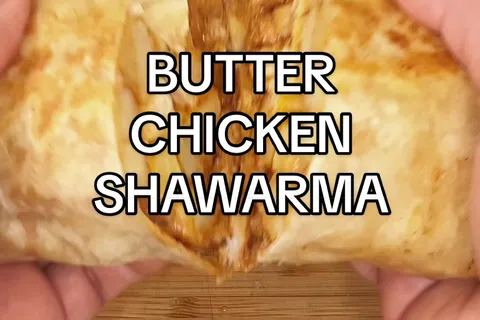 Butter Chicken Shawarma
