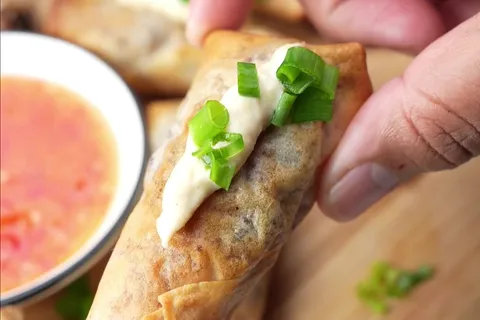 Popiah Udang Air Fryer