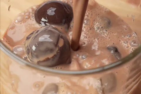 Bubble Coklat Lering