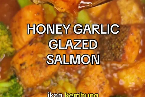 Honey Garlic Glazed Salmon