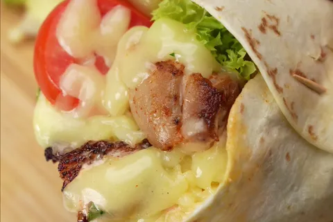 Ayam Percik Crispy Wrap