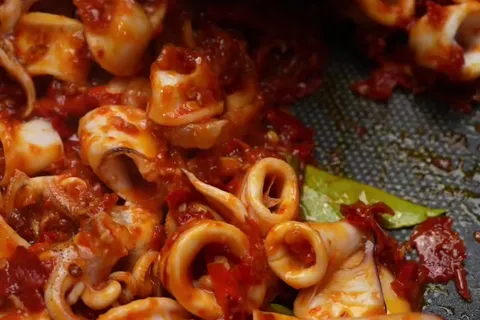 Sotong Tumis Pedas