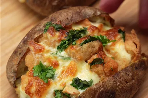 Cheesy Stuffed Potato